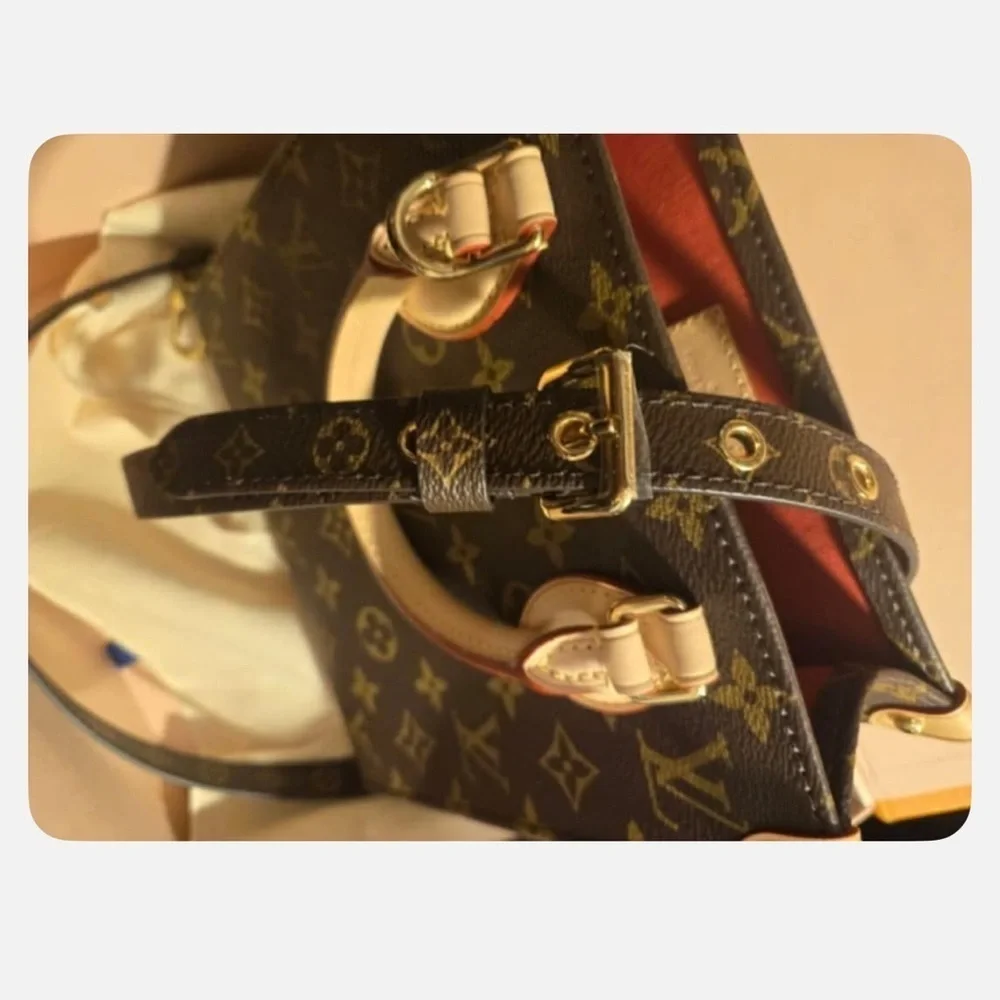 Louis Vuitton Sac Plat BB monogram canvas. New with dust bag and box.